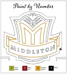 Paint by Numbers Middleton Logo