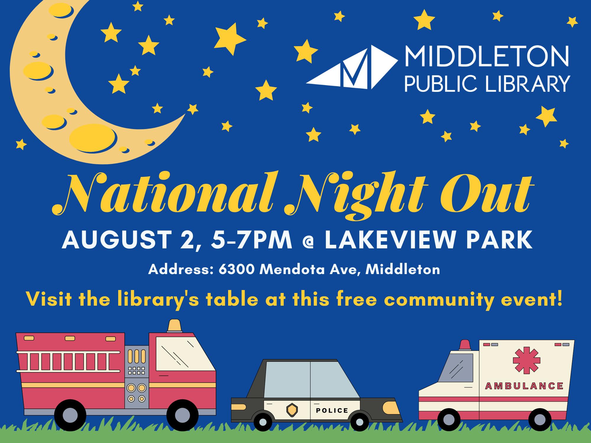 national night out at lakeview park.