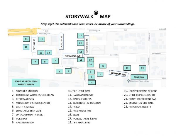A map showing the location of the storwaw festival.