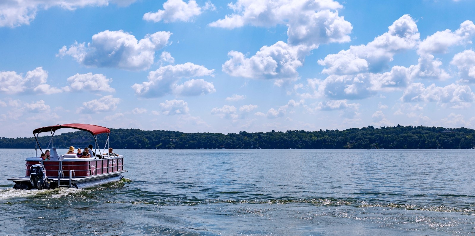 A boat on the water.