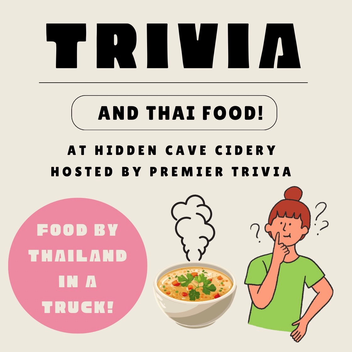 Trivia & Thai Food
